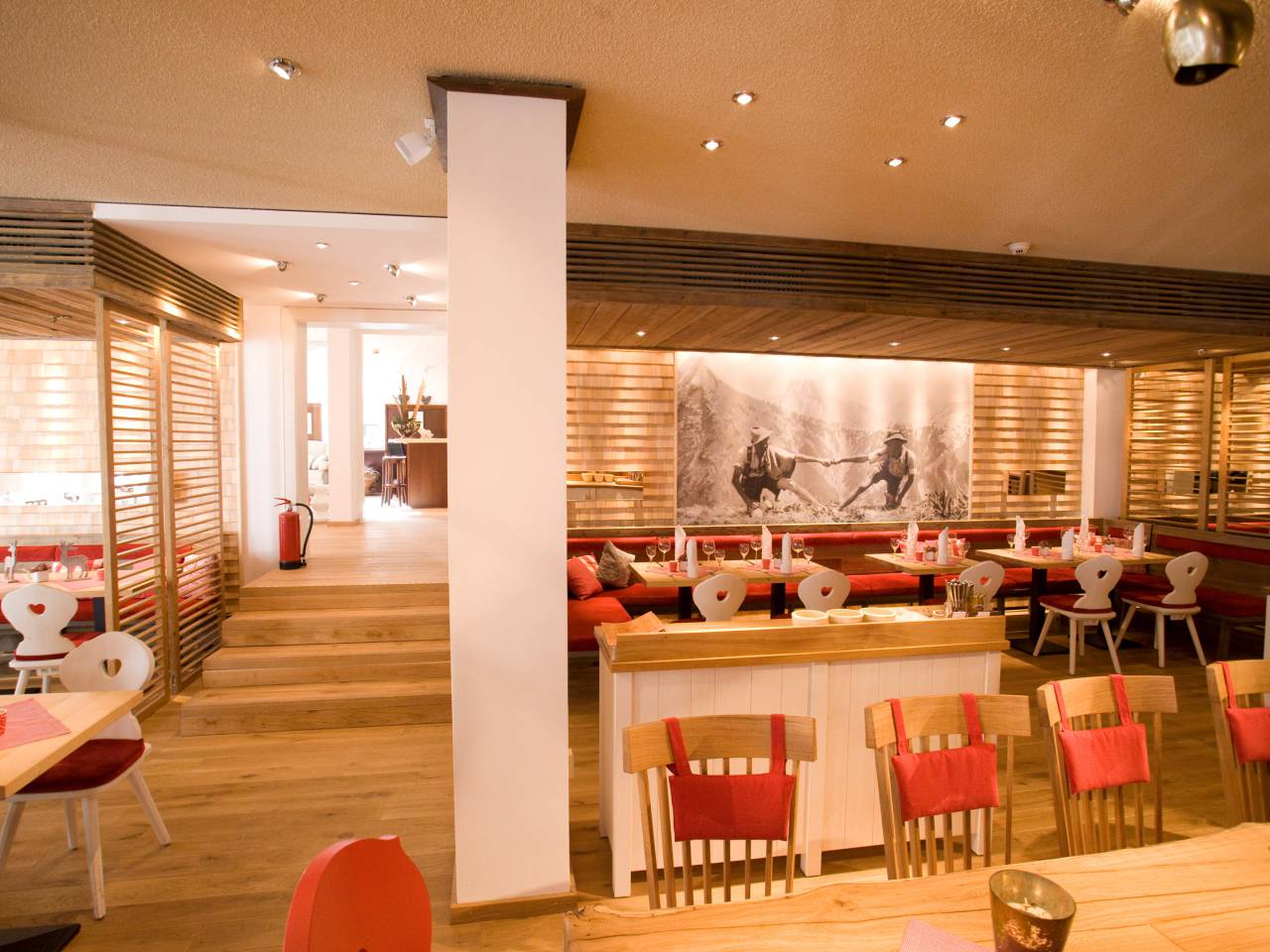 Speisesaal Hotel Löwen & Strauss