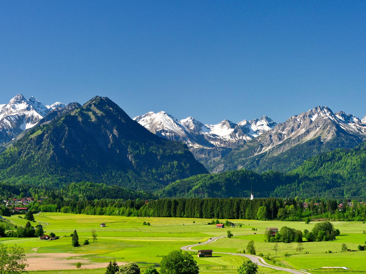 Oberstdorf Panorama Allgäu