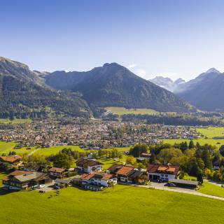 Panaoramabild Oberstdorf im Somemr