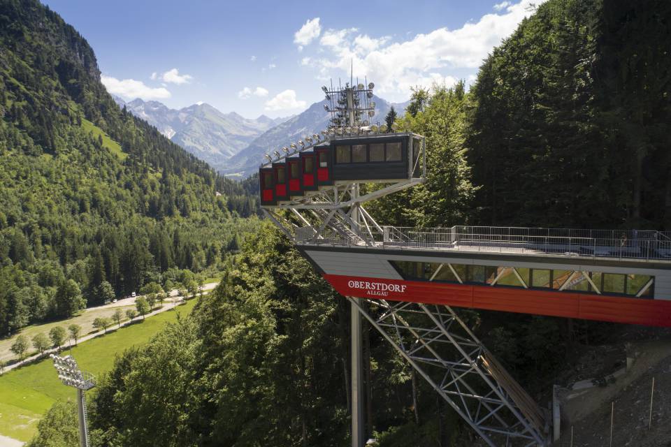 Sprungrichterturm Sportstätte Oberstdorf 