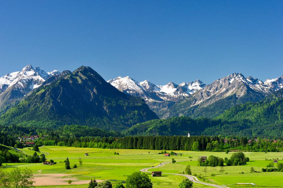 Oberstdorf Panorama Allgäu