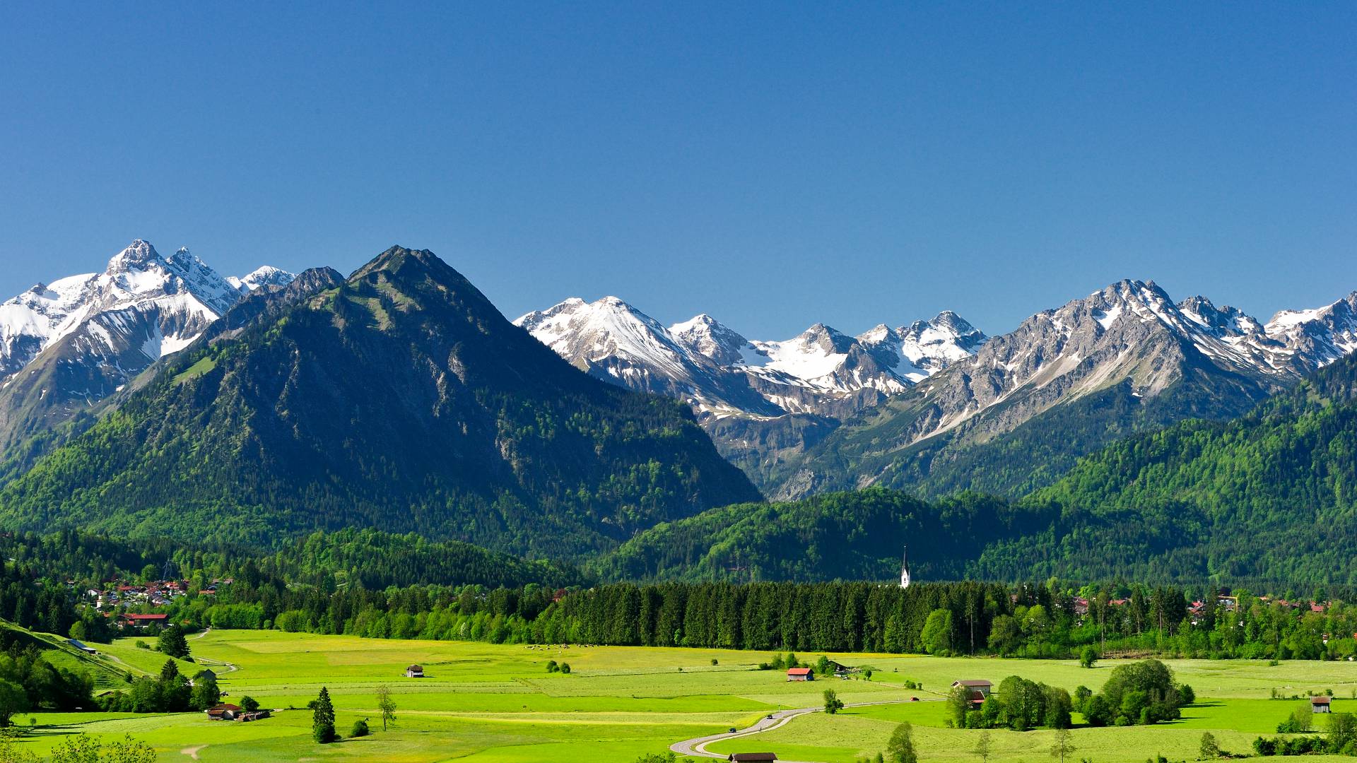 Oberstdorf Panorama Allgäu